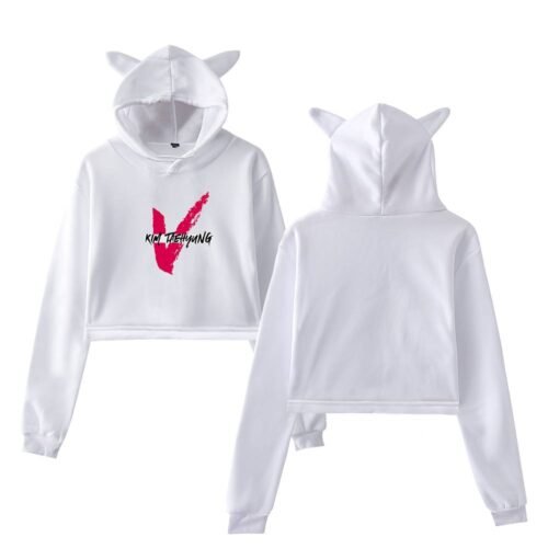 BTS V Cropped Hoodie #1